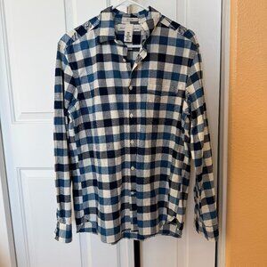 H&M Regular Casual Plaid Button-Down